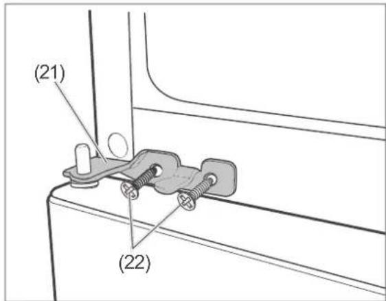 Hanseatic HKT17560A2B - Attaching the doors - 1