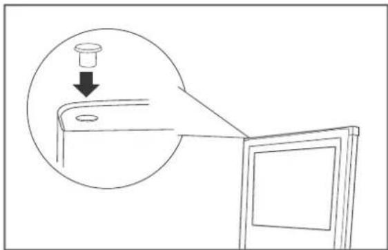 Hanseatic HKS8555GA3I - Changing the door hinges - 12