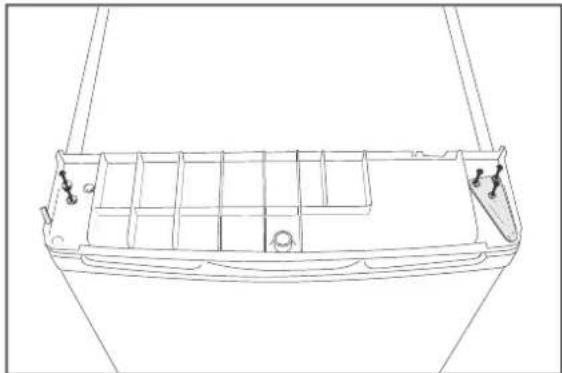 Hanseatic HKS8555GA3I - Changing the door hinges - 4