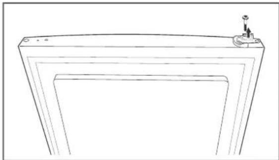 Hanseatic HKS8555GA3I - Changing the door hinges - 8