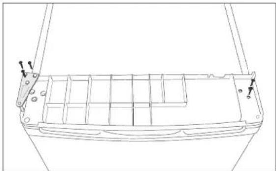 Hanseatic HKS8555GA2S - Oberes Scharnier umsetzen - 1