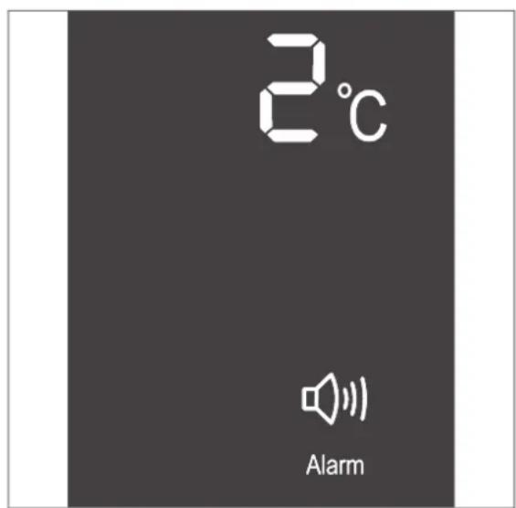 Hanseatic HKS18560DA2I - Activating and deactivating the "Alarm" function - 2