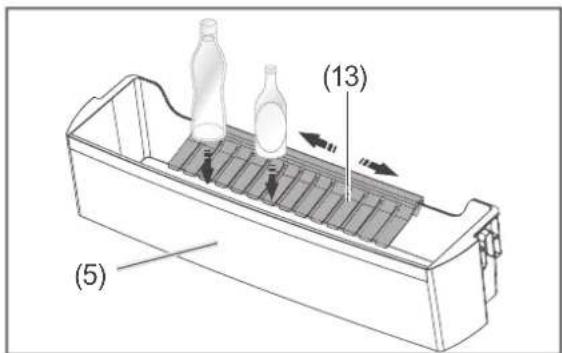 Hanseatic HKS18560DA2I - The bottle rack - 1