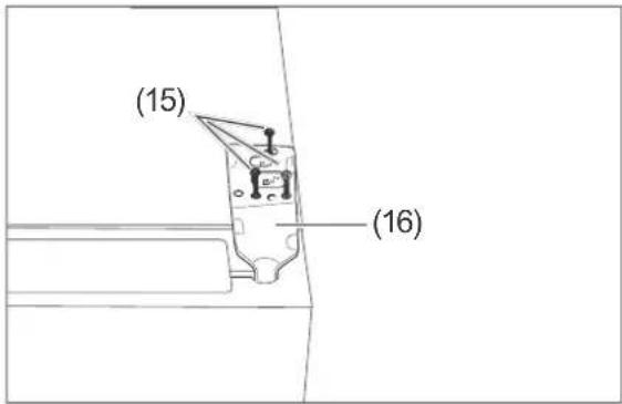 Hanseatic HKGK18860A2W - Removing the door - 3