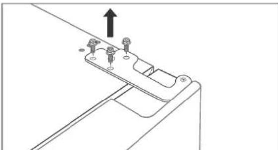 Hanseatic HKGK18560A2I - Changing the door hinges - 2