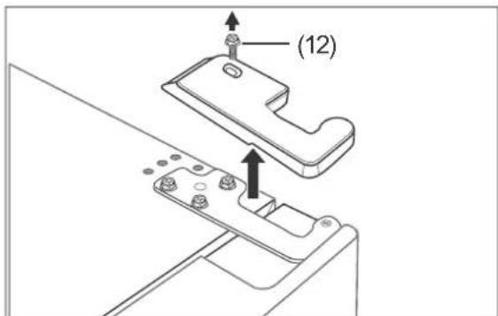 Hanseatic HKGK18560A2I - Changing the door hinges - 1