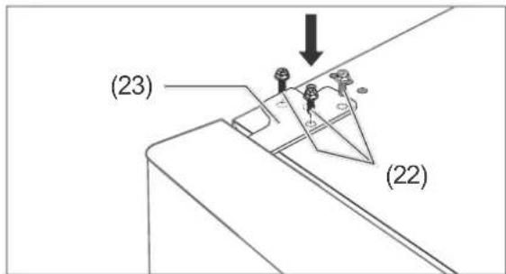 Hanseatic HKGK17455A2I - Replacing the doors and hinges - 2