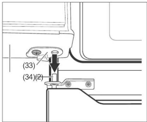 Hanseatic HKGK 18860 A3NFW - Removing the door - 21