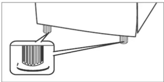 Hanseatic HGT8595A3 - Gefriertruhe aufstellen und ausrichten - 1