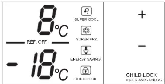 Hanseatic HFD17690A1S - Temperatur im Gefrierbereich einstellen - 2
