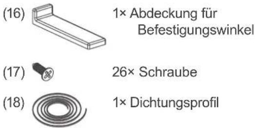 Hanseatic HEKS14454GA2 - Teile für den Einbau - 2