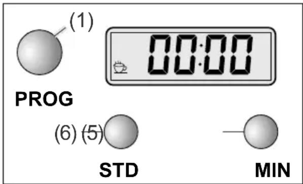 Hanseatic CM2065ST - Enter the start time - 1