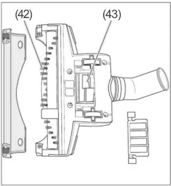 Hanseatic CJ132WT-060 - Teleskoprohr oder Saugschlauch abziehen. - 2