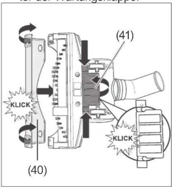 Hanseatic CJ132WT-060 - Teleskoprohr oder Saugschlauch abziehen. - 3