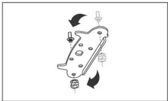 Hanseatic HKS8555A3I - Changing the door hinges - 10