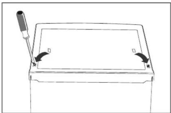 Hanseatic HKS8555A3I - Changing the door hinges - 6