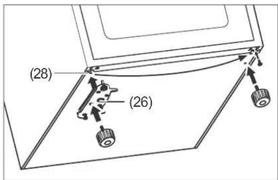 Hanseatic HKGK17455A2W - Preparing the doors and hinges for repositioning - 2