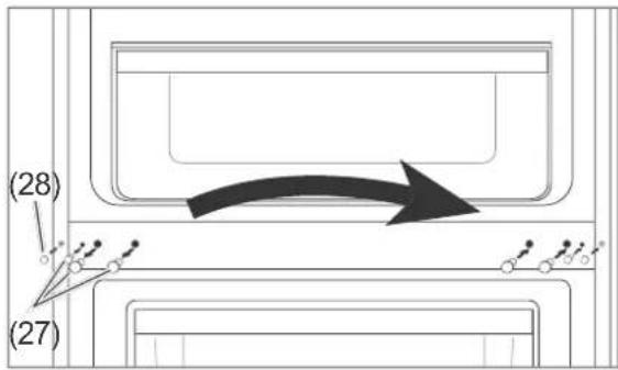 Hanseatic HKGK16155A3I - Preparing the hinges - 5