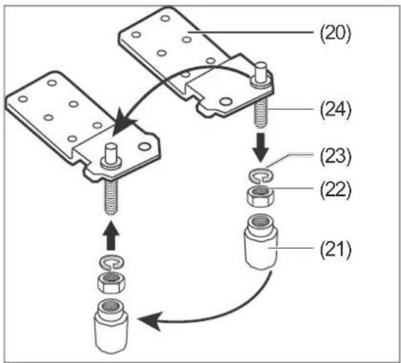 Hanseatic HKGK16155A3I - Preparing the hinges - 3