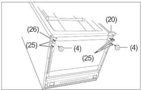 Hanseatic HKGK16155A3I - Preparing the hinges - 2