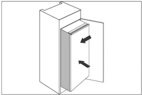 Hanseatic HEKS12254A2 - Kühlschrank einbauen - 1