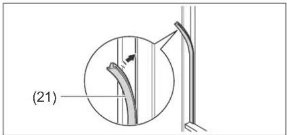 Hanseatic HEKS12254A2 - Installing the refrigerator - 10