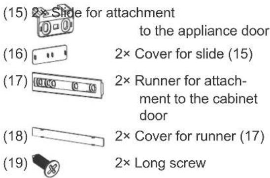 Hanseatic HEKS12254A2 - Parts for installation - 1