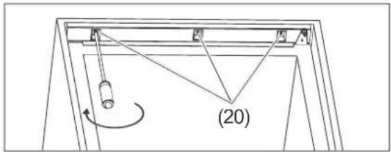 Hanseatic HEKS12254A2 - Installing the refrigerator - 8