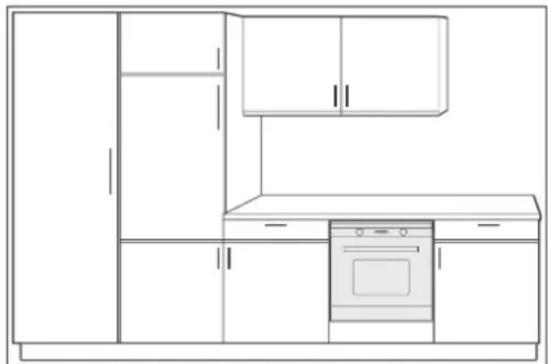 Hanseatic 65DAE40144 - Installing the oven - 2