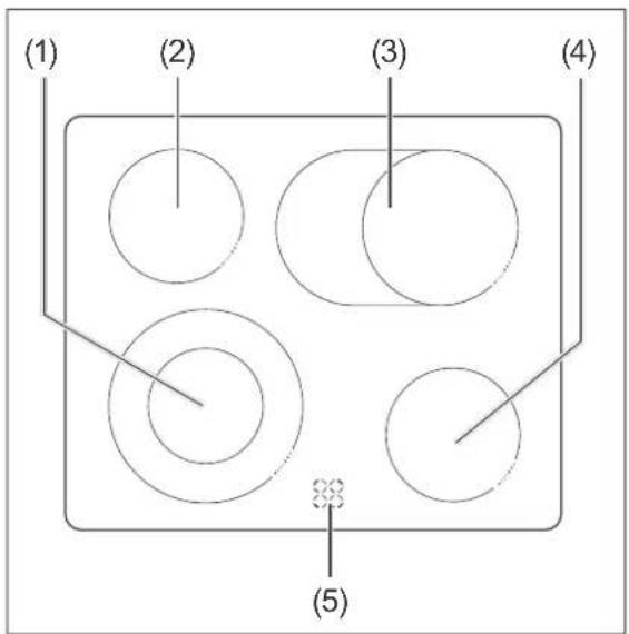 (1) (2) (3) (4) (5)