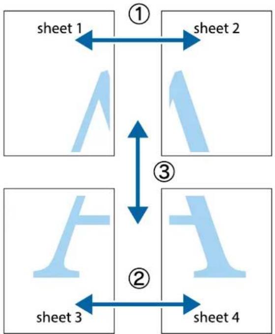 EPSON WorkForce Pro WF-C8690DTWFC - Making Posters Using Overlapping Alignment Marks - 1