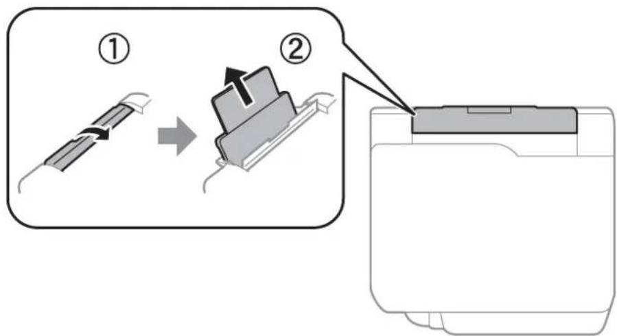 EPSON WorkForce Pro WF-C8690DTWFC - Loading Paper in the Rear Paper Feed - 1