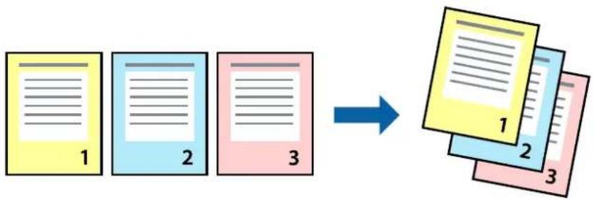 EPSON WorkForce Pro WF-C8690DTWFC - Printing and Stacking in Page Order (Reverse Order Printing) - 1