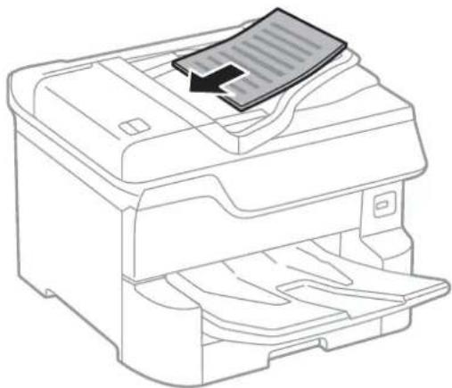 EPSON WorkForce Pro WF-C8690DTWFC - Placing Originals on the ADF - 2