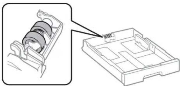 EPSON WorkForce Pro WF-C8690DTWFC - Cleaning the Paper Path for Paper Feeding Problems (Paper Cassette) - 2