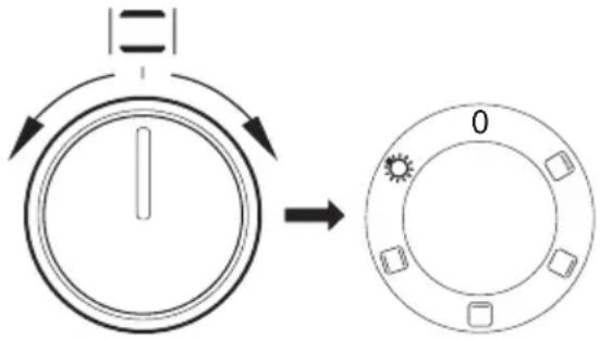 Hansa FCIW53800 - Die Minutenuhr ausschalten - 1