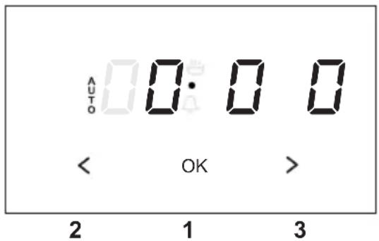 AUTO 0:00 < OK > 2 1 3