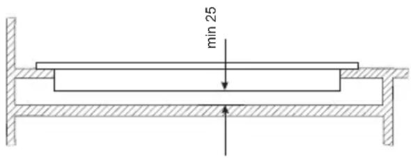 Hansa BHC66500 - Pregătirea blatului mobilierului pentru montarea plăcii - 2
