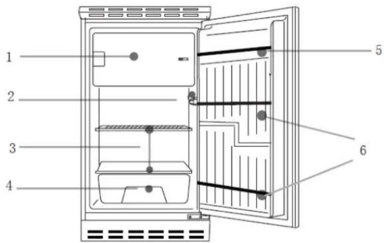 Exquisit UKS 115-8A+ - Bezeichnung - 1