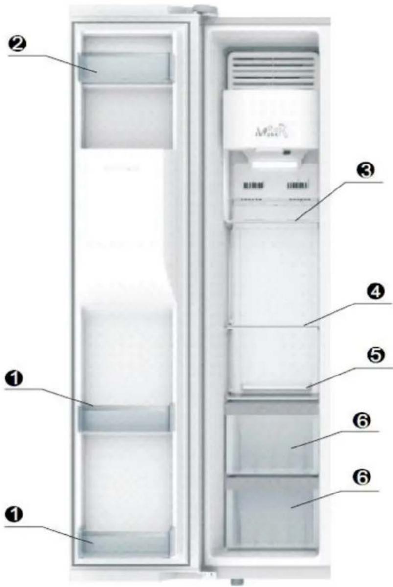 Exquisit SBS 530-3FCBA+ - Gefrierraum - 1