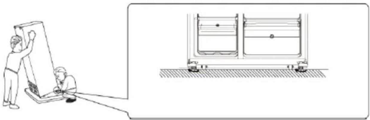 Exquisit SBS 200-4A+ - Nivellieren - 1