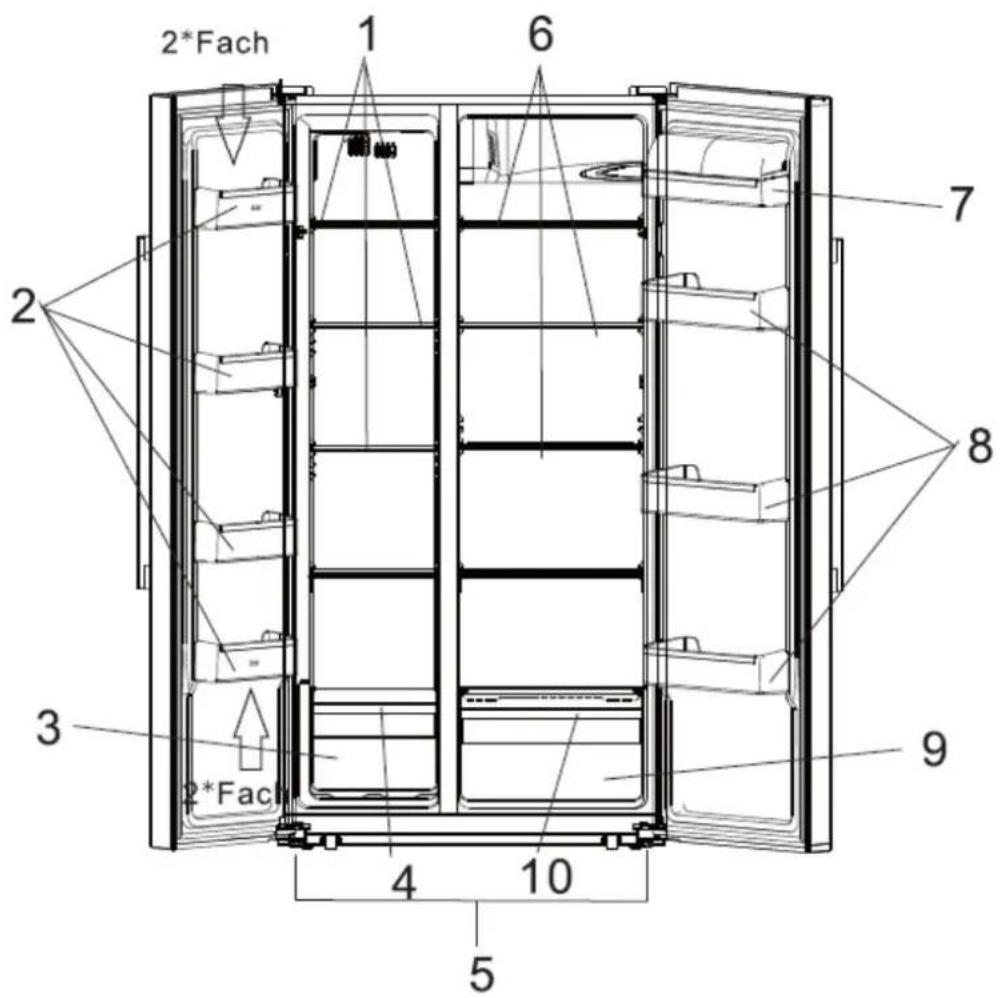 Exquisit SBS 100-4A+ - Kühlraum - 1