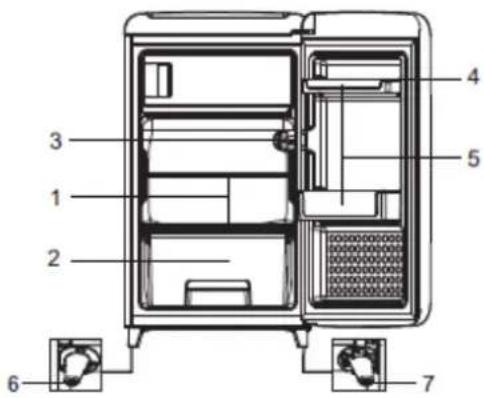 Exquisit RKS 130-11A++ - Bezeichnung - 1