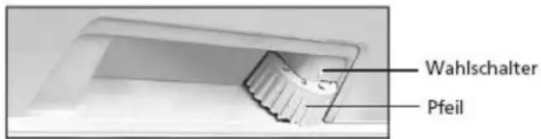 Exquisit KS 5810 A+ - Temperatur einstellen - 1
