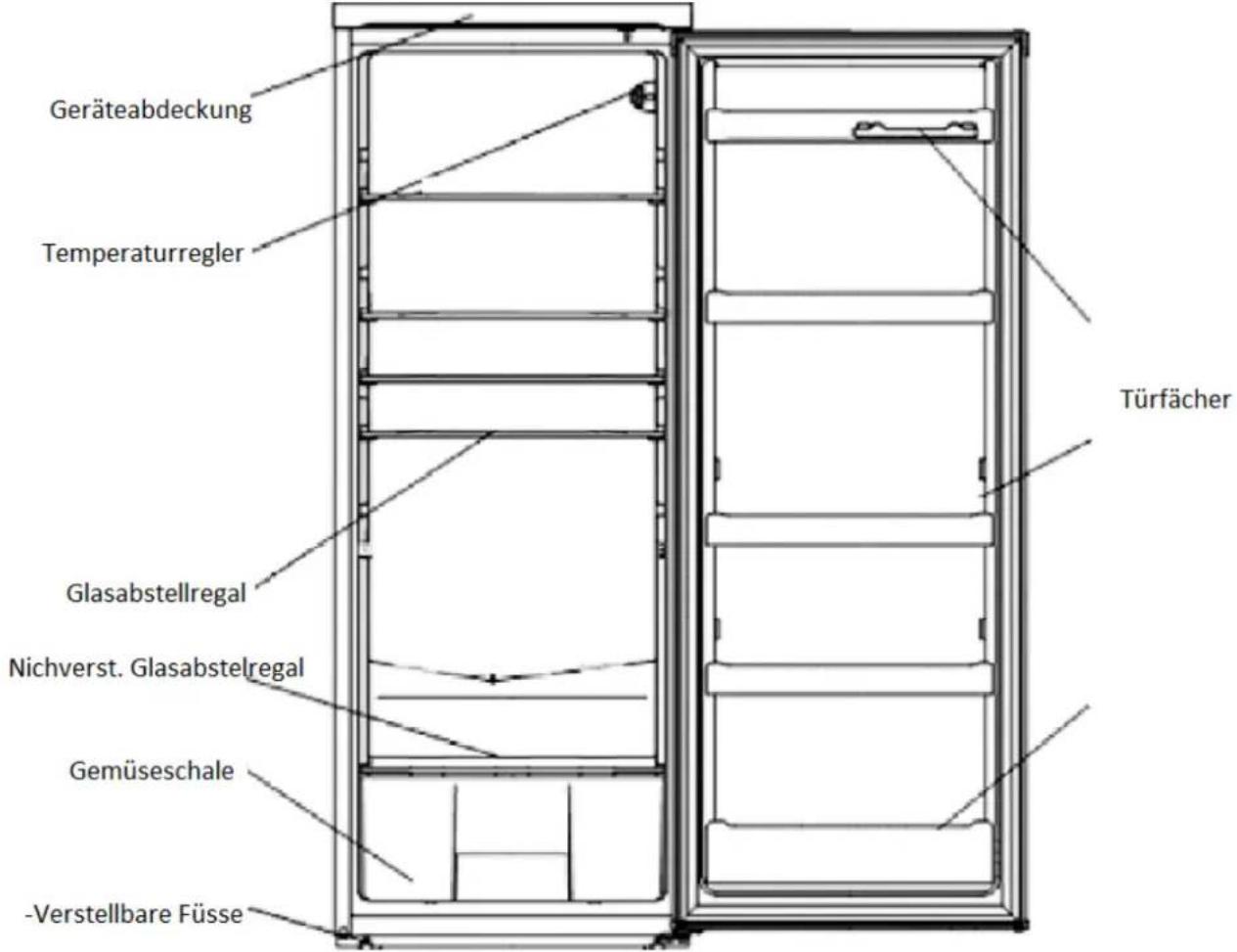 Exquisit KS 325-5 A++ - Nivellieren - 3