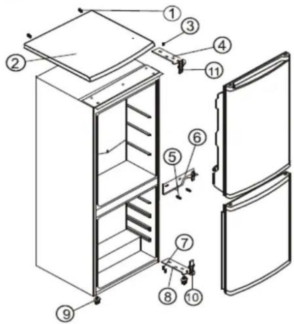 Exquisit KGC 270/70-4 A++ - VORSICHT - 1