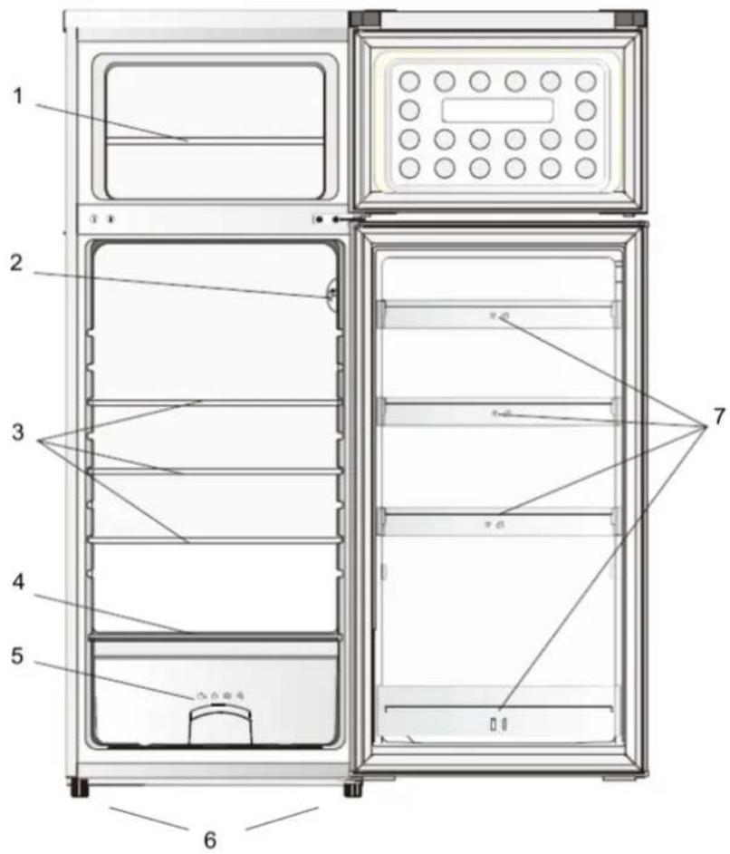 Exquisit KGC 270/45-4.3A++si - Bezeichnung - 1