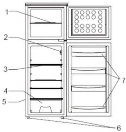 Exquisit KGC 270/45-4 A+ - Nivellieren - 2