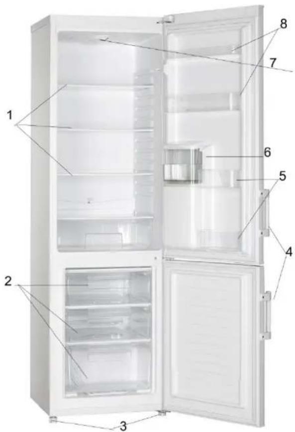 Exquisit KGC 250/70-5A++ - Bezeichnung - 1