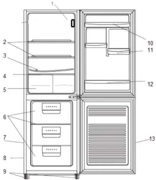 Exquisit KGC 232/60-4si A++ - Bezeichnung - 1